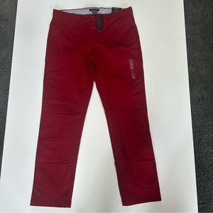 Men’s Tommy Hilfiger Red Pants